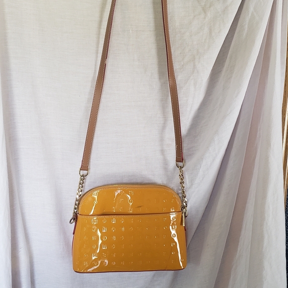 Arcadia Mustard Yellow Crossbody Bag - Picture 1 of 9